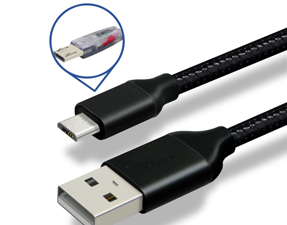 卡哲尼安卓micro3A快充充電線
